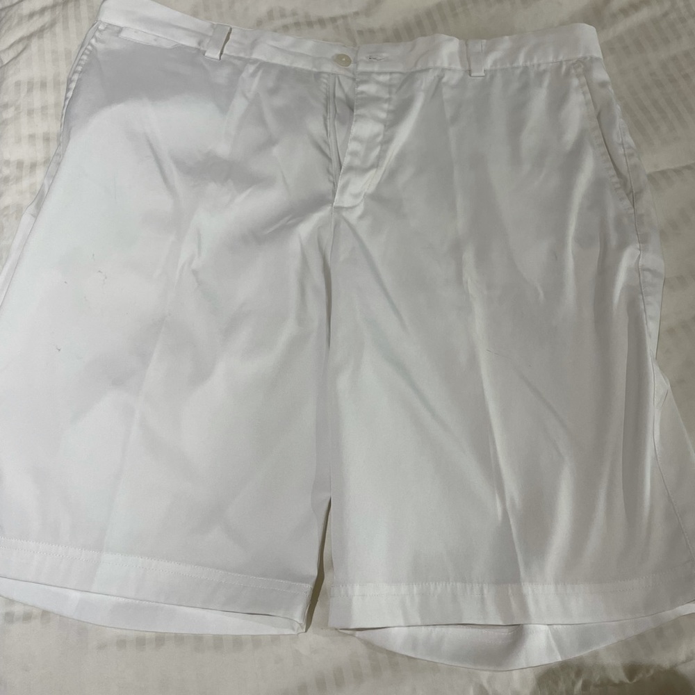 Nike white golf shorts. Size 38